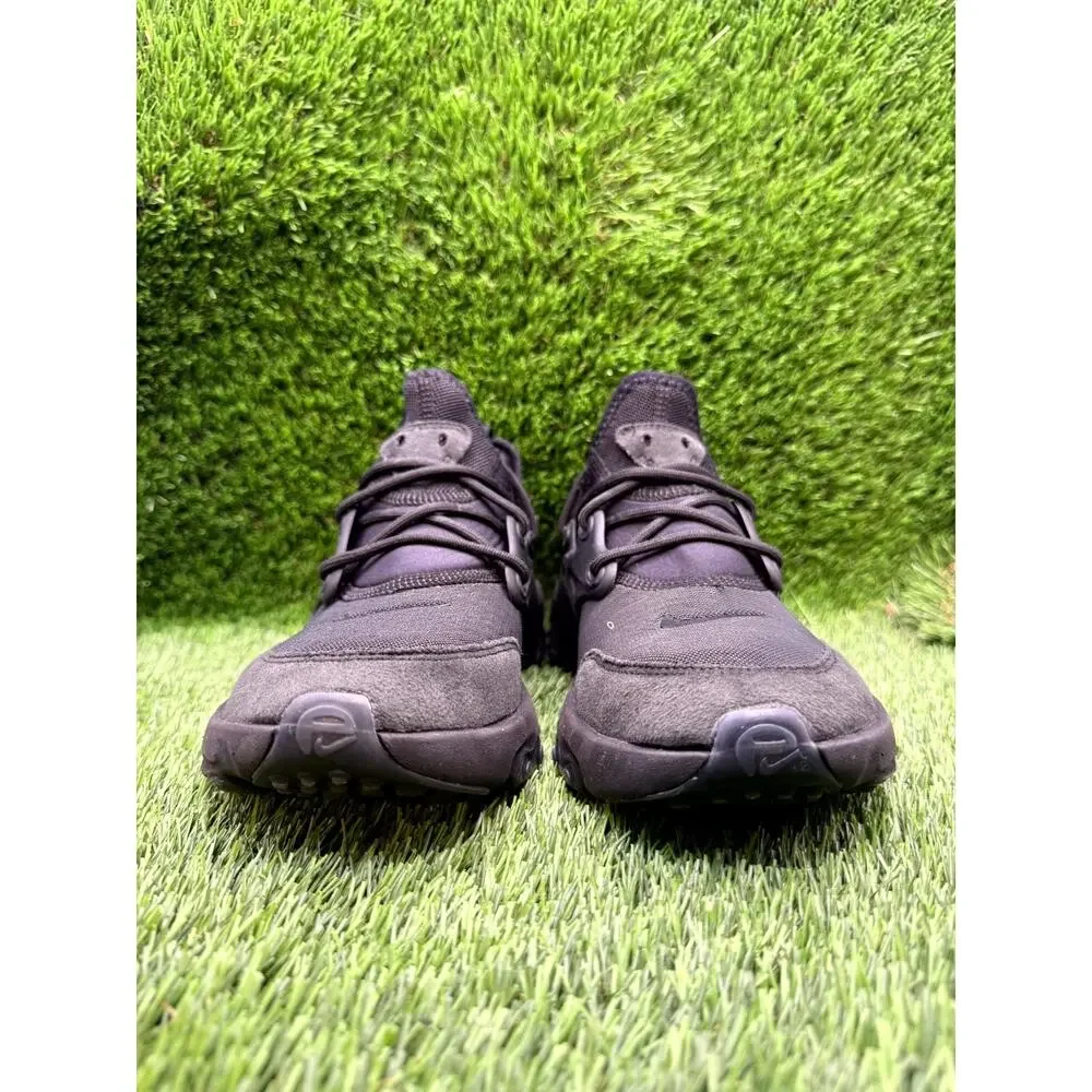 Nike React Presto BQ4002-005 Athletic Sneaker Boys 6 Black Synthetic Running